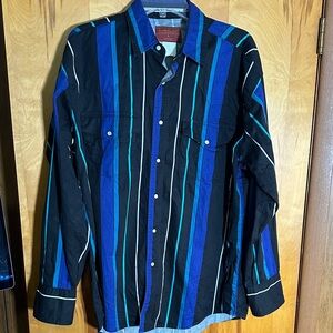 Vintage 80’s Rustler Pearl Snap Rockabilly sweater Button Down